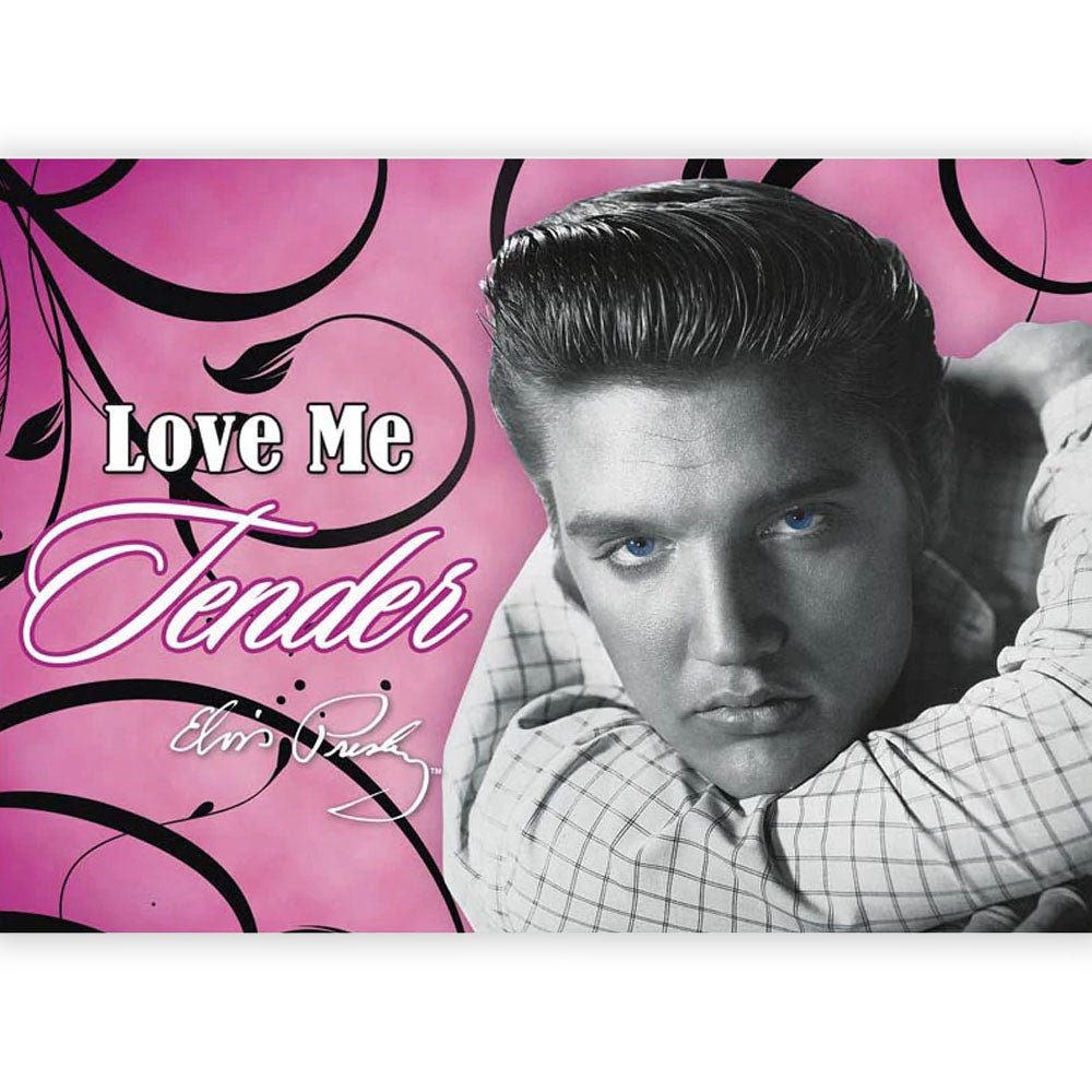 ELVIS PRESLEY エルヴィスプレスリー (生誕 90周年 ) - Love Me Tender Pink / ポストカード・レター - PGS
